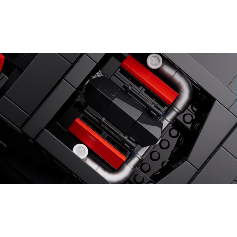 Nifeliz NF10257 Police Model Car Xếp hình lắp ráp ghép mô hình xe cảnh sát