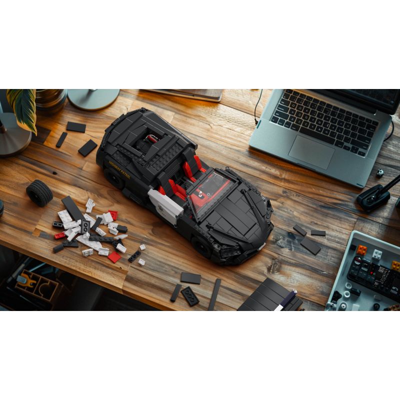 Nifeliz NF10257 Police Model Car Xếp hình lắp ráp ghép mô hình xe cảnh sát