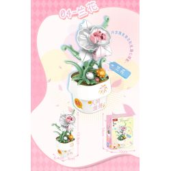 WOMA C2014 Xếp hình lắp ráp ghép mô hình câu chuyện hoa