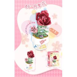 WOMA C2014 Xếp hình lắp ráp ghép mô hình câu chuyện hoa