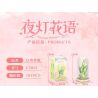 WOMA C2015 Eternal Flower Xếp hình lắp ráp ghép mô hình Ngôn ngữ hoa đèn đêm: Bai Lingxiang Ning