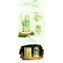 WOMA C2017 Eternal Flower Xếp hình lắp ráp ghép mô hình Ngôn ngữ hoa đèn đêm: hoa tulip sưởi ấm mặt trời