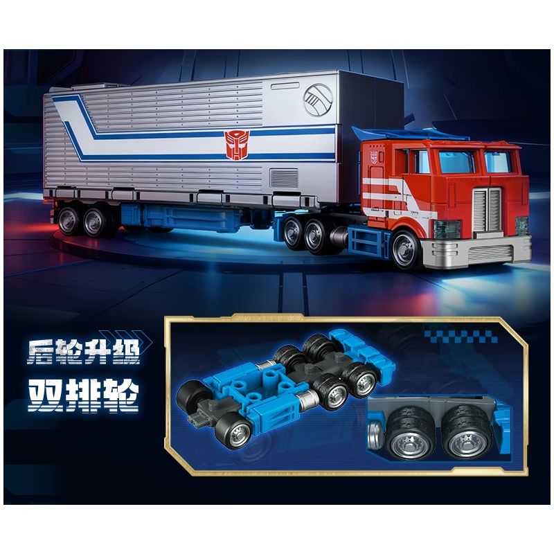 BLOKEES 75606 Xếp hình lắp ráp ghép mô hình Máy biến áp: Bộ vận chuyển C01 Optimus Prime