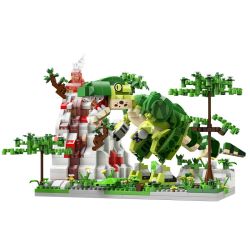 MOYU BLOCK MY97160 Xếp hình lắp ráp ghép mô hình Kỷ Jura cổ đại: Tyrannosaurus Rex