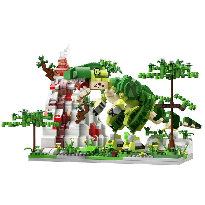MOYU BLOCK MY97160 Xếp hình lắp ráp ghép mô hình Kỷ Jura cổ đại: Tyrannosaurus Rex