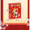 Forange FC8615 Fun Moving Yura Lion Dance Xếp hình lắp ráp ghép mô hình múa sư tử Yola