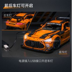 CaDA DoubleE C64008 Mercedes-AMG GT3 Xếp hình lắp ráp ghép mô hình Mercedes Benz AMG GT3