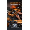 CaDA DoubleE C64008 Mercedes-AMG GT3 Xếp hình lắp ráp ghép mô hình Mercedes Benz AMG GT3