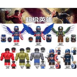 TV TV6218 TV TV1149 TV TV1150 TV TV1151 TV TV1152 TV TV1153 TV TV1154 TV TV1155 TV TV1156 Xếp hình lắp ráp ghép mô hình 8 loại nhân vật siêu anh hùng