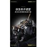 Takuki T1106 Dark Night Mechanical Leopard Xếp hình lắp ráp ghép mô hình Báo cơ khí đêm tối