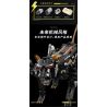 Takuki T1106 Dark Night Mechanical Leopard Xếp hình lắp ráp ghép mô hình Báo cơ khí đêm tối
