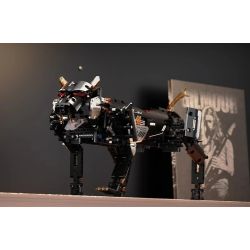 Takuki T1106 Dark Night Mechanical Leopard Xếp hình lắp ráp ghép mô hình Báo cơ khí đêm tối