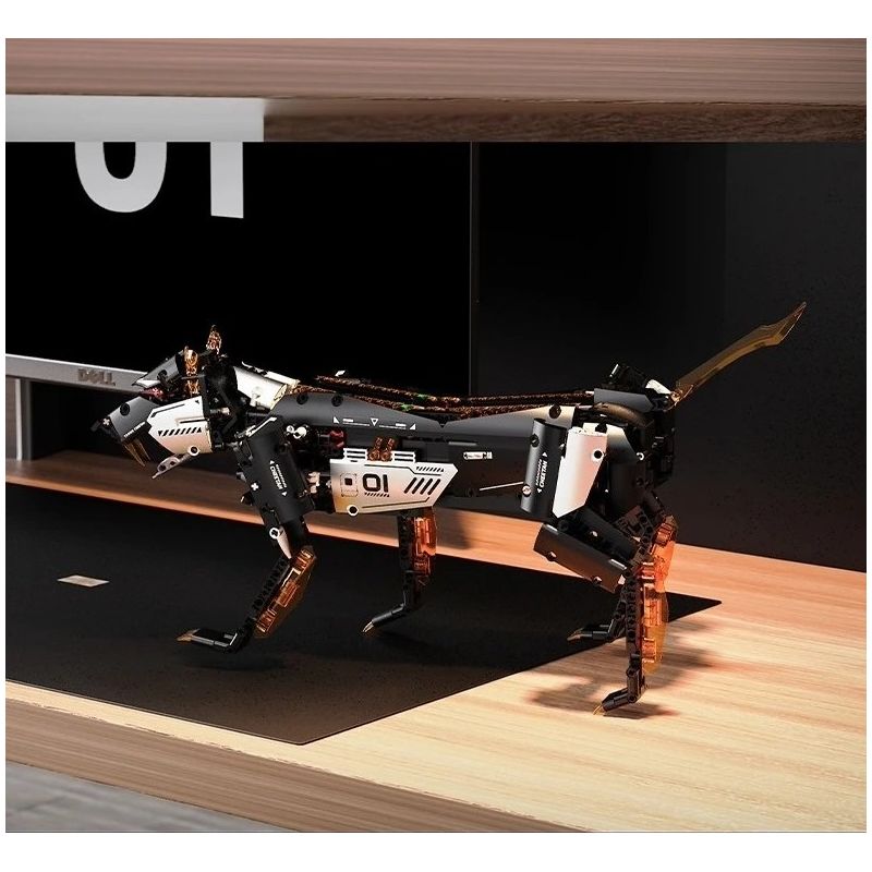 Takuki T1106 Dark Night Mechanical Leopard Xếp hình lắp ráp ghép mô hình Báo cơ khí đêm tối