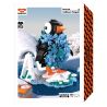 iambrick 31105 IceBloom Penguin Xếp hình lắp ráp ghép mô hình Chim cánh cụt hoa băng