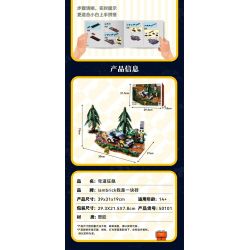 iambrick 50101 Drift Rush Xếp hình lắp ráp ghép mô hình Đua xe quanh các góc