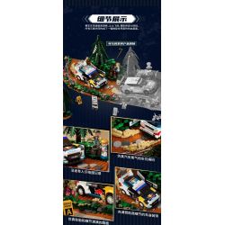 iambrick 50101 Drift Rush Xếp hình lắp ráp ghép mô hình Đua xe quanh các góc