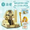 KAZI GBL BOZHI KY81180 Mini Scene Xếp hình lắp ráp ghép mô hình 8 cảnh nhỏ lịch sử: pharaoh, phòng tập võ thuật, ma cà rồng, cướp biển, thang máy trượt tuyết, bờ biển, đấu sĩ, cửa hàng Mexico