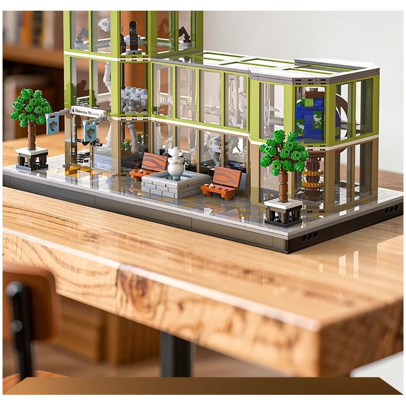 Xbert 66128 Dinosur Museum Xếp hình lắp ráp ghép mô hình Bảo tàng khủng long