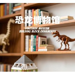 Xbert 66128 Dinosur Museum Xếp hình lắp ráp ghép mô hình Bảo tàng khủng long