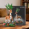 Xbert 66191 Deer In Bloom A Floral Fantasy Xếp hình lắp ráp ghép mô hình Nai sừng tấm
