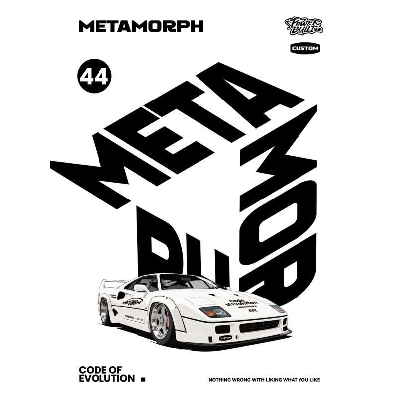 Pibo PB8844 Xếp hình lắp ráp ghép mô hình Siêu xe Ferrari F40