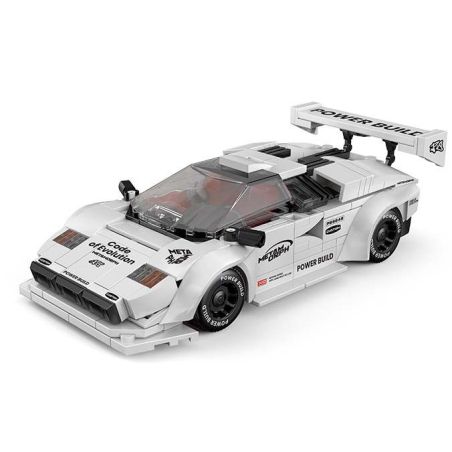 Pibo PB8845 Xếp hình lắp ráp ghép mô hình siêu xe Lamborghini Conach