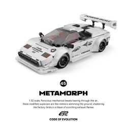 Pibo PB8845 Xếp hình lắp ráp ghép mô hình siêu xe Lamborghini Conach