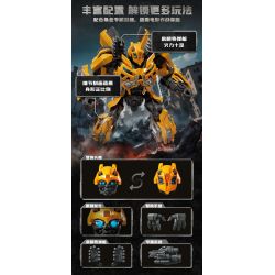 BLOKEES 71423 Xếp hình lắp ráp ghép mô hình Transformers Beyond: Phim 3 Bumblebee CC23