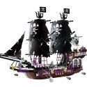 Enlighten 1313 Qman 1313 non Lego THUYỀN CƯỚP BIỂN ĐEN bộ đồ chơi xếp lắp ráp ghép mô hình Pirates Of The Caribbean LEGENDARY PIRATES Cướp Biển Vùng Caribe 1513 khối