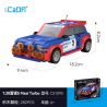 CaDA DoubleE C51095 Xếp hình lắp ráp ghép mô hình Renault 5 Maxi Turbo phiên bản điều khiển từ xa hai chế độ được lập trình 1:20
