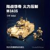 Sluban M38-B1363 Xếp hình lắp ráp ghép mô hình Vua mô hình sản phẩm: Tăng hạng nhẹ M3A3S 1:35