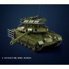 Sluban M38-B1377 Xếp hình lắp ráp ghép mô hình Vua mô hình sản phẩm: Xe tăng chiến đấu chủ lực đột phá T-90M-S 1:35