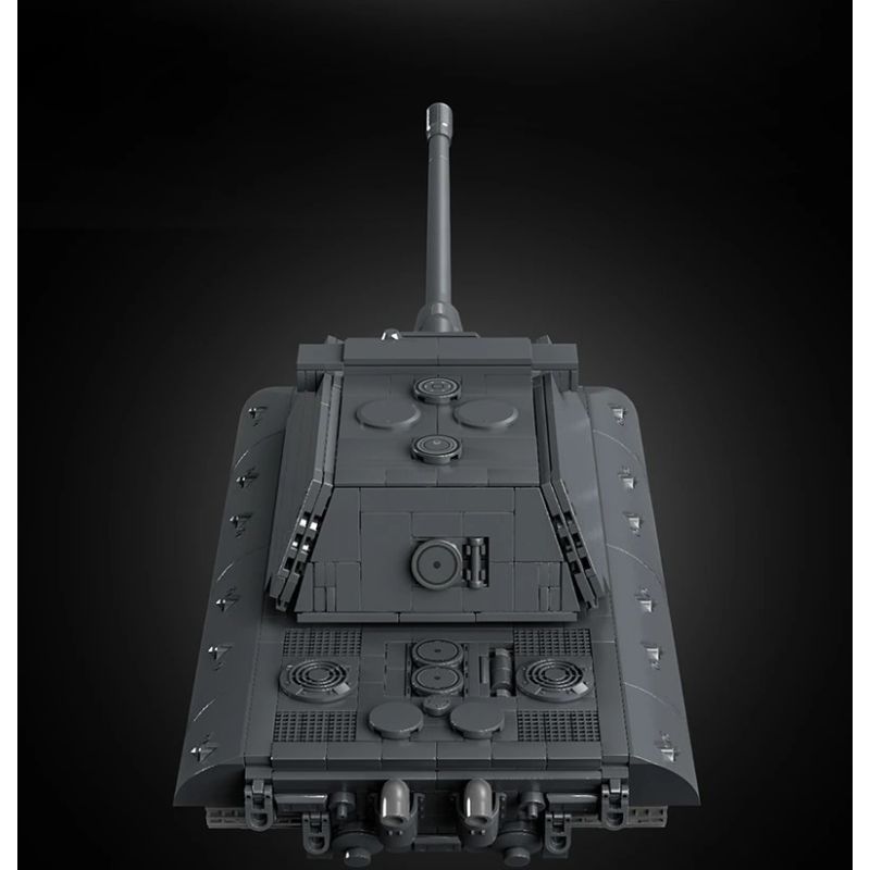 12GO 97019 E-100 Heavy Tank Xếp hình lắp ráp ghép mô hình Xe tăng hạng nặng E-100 1:28