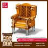JIESTAR 57033 Victorian Vintage Furniture Xếp hình lắp ráp ghép mô hình 6 loại đồ nội thất theo phong cách cổ điển Victoria: máy đánh chữ, ghế sofa da đơn, TV, quả địa cầu, đồng hồ sàn, máy hát