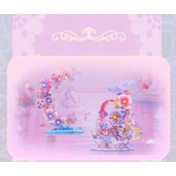 FUNIFY W9303A Xếp hình lắp ráp ghép mô hình Giấc mơ ngọt ngào của hoa: Hoa trong gương và trăng trong nước