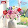 WOMA 11543 Xếp hình lắp ráp ghép mô hình Bó hoa 12 kiểu