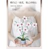WOMA 11055 Flowers Orchid Xếp hình lắp ráp ghép mô hình Nhịp điệu quốc gia Phalaenopsis
