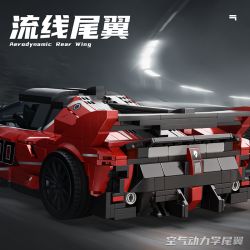EIKEE Y26033 Ferrari FXX K Evolution Xếp hình lắp ráp ghép mô hình Ferrari FXX K Evolution