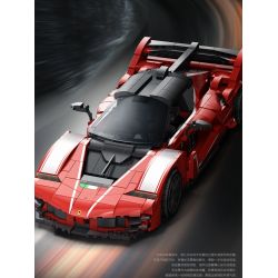 EIKEE Y26033 Ferrari FXX K Evolution Xếp hình lắp ráp ghép mô hình Ferrari FXX K Evolution