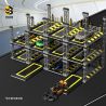 United Imagine JKC7301 Car Park Xếp hình lắp ráp ghép mô hình Bãi đậu xe kết hợp nhiều tầng