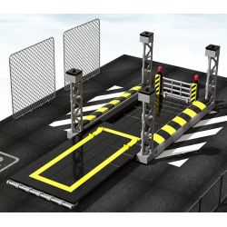 United Imagine JKC7301 Car Park Xếp hình lắp ráp ghép mô hình Bãi đậu xe kết hợp nhiều tầng