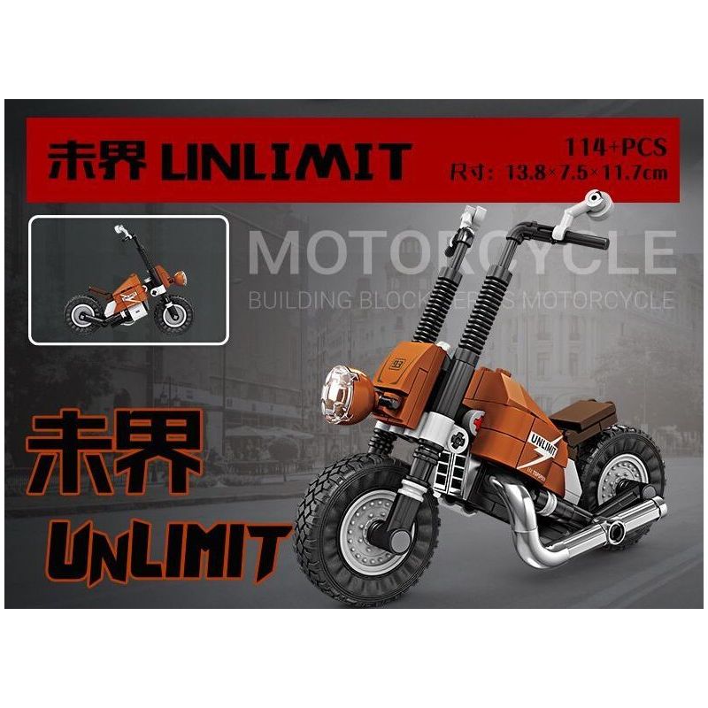 KAZI GBL BOZHI KY6160 Xếp hình lắp ráp ghép mô hình 8 loại xe máy nhanh