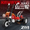 KAZI GBL BOZHI KY6160 Xếp hình lắp ráp ghép mô hình 8 loại xe máy nhanh