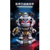 Hopeful 89142 Mechanie Panda Xếp hình lắp ráp ghép mô hình Punk Panda Mecha