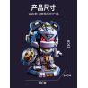 Hopeful 89142 Mechanie Panda Xếp hình lắp ráp ghép mô hình Punk Panda Mecha