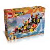 Enlighten 1307 Qman 1307 non  TÀU CON TRAI CỦA BIỂN CẢ bộ đồ chơi xếp lắp ráp ghép mô hình Pirates Of The Caribbean LEGENDARY PIRATES Cướp Biển Vùng Caribe 345 khối