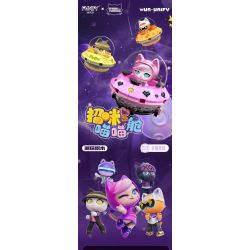 FUNIFY W8109 Xếp hình lắp ráp ghép mô hình Ban nhạc Hululu: Tuyển dụng 8 loại cabin Meow Meow