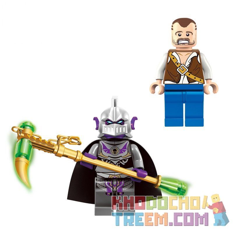 Enlighten 1306 Qman 1306 non  RỒNG MA bộ đồ chơi xếp lắp ráp ghép mô hình Pirates Of The Caribbean LEGENDARY PIRATES Cướp Biển Vùng Caribe 247 khối