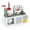 Gobricks B2025M Moon Station Xếp hình lắp ráp ghép mô hình Loa thông minh Xiaodu đế mặt trăng FUN
