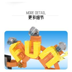 Gobricks B2025R We Will Rock You Xếp hình lắp ráp ghép mô hình Buổi hòa nhạc FUN loa thông minh Xiaodu